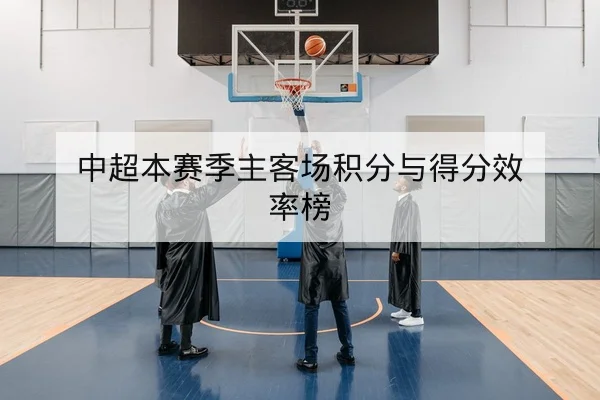 中超本赛季主客场积分与得分效率榜
